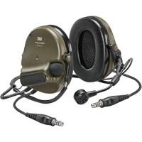 Casque VI NIB avec deux fils de sortie Peltor ComTac, Style Cordon cervical, 22 dB Consource
