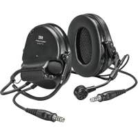 Casque VI NIB avec deux fils de sortie Peltor ComTac, Style Cordon cervical, 22 dB Consource