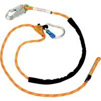 Adjustable Rope Lanyard, 1 Legs, 6', CSA Class F, Polyester Consource