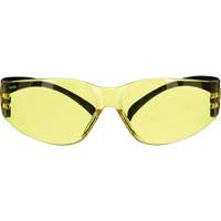 SecureFit 100 Series Safety Glasses, Amber Lens, Anti-Fog/Anti-Scratch, ANSI Z87+/Meets/Exceeds CSA Z94.3 Consource