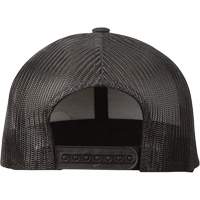 Casquette &agrave; patte pressionn&eacute;e GridIron, Noir, Coton/Nylon/Polyester Consource