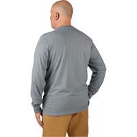 T-shirt de travail hybride, Hommes, Petit, Gris Consource