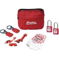 Trousse de cadenassage avec serrures en thermoplastique Zenex, Ensemble &eacute;lectrique, 11 composants compris Consource