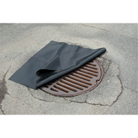 Couvercles de drains en n&eacute;oprene, Carr&eacute;e, 36" lo x 36" la Consource