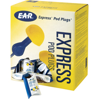 Bouchons d'oreilles rapides de style capsule E-A-R, Sans cordon, Vrac - Sachet coussin, 25 dB NRR, Taille unique Consource