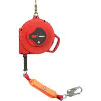 Cordage de s&eacute;curit&eacute; autor&eacute;tractable Rebel, 50', Acier galvanis&eacute;, Pivotant Consource
