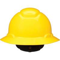 SecureFit H-800 Full Brim Hardhat, Meets CSA Type 1, Ratchet Suspension, Non-Vented Consource