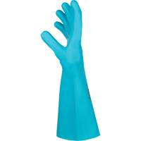 Flextril Chemical Gloves, Size 7, 12.5" L, Nitrile, Nylon Inner Lining Consource