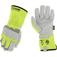Gants de protection haute visibilit&eacute; contre les &eacute;pingles, Taille Petit, Rev&ecirc;tement Polyur&eacute;thane, Enveloppe en DuraHide, ASTM ANSI niveau A5 Consource