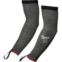 Protective Sleeves, Polyethylene, 16", ANSI/ISEA 105 Level 5/EN 388 Level E, Grey Consource