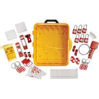 Station de cadenassage &eacute;lectrique avec cadenas de s&eacute;curit&eacute; en nylon &agrave; cl&eacute; identique, Cadenas Plastique, Capacit&eacute; de 55, Cadenas Compris Consource