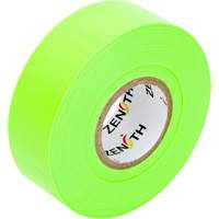 Ruban pour signalisation, 1,1875" la x 164' lo, Vert fluorescent Consource