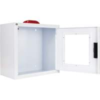 Standard Large AED Cabinet with Alarm & Strobe, Zoll AED Plus&reg;/Zoll AED 3/Cardio-Science/Physio-Control For, Non-Medical Consource