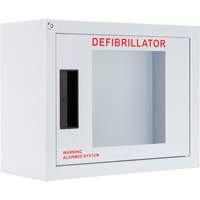 Standard Compact AED Cabinet with Alarm, Philips/Defibtech/Heartsine For, Non-Medical Consource