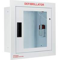 Fully Recessed Large Cabinet with Alarm, Zoll AED Plus&reg;/Zoll AED 3/Cardio-Science/Physio-Control For, Non-Medical Consource
