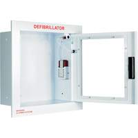 Fully Recessed Large Cabinet with Alarm, Zoll AED Plus&reg;/Zoll AED 3/Cardio-Science/Physio-Control For, Non-Medical Consource