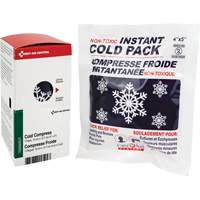 Recharge de compresses instantan&eacute;es SmartCompliance, Froid, Utilisation unique, 4" x 5" Consource