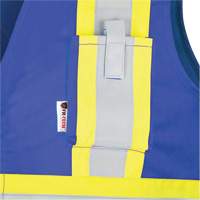 7730 Veste r&eacute;sistante aux arcs &eacute;lectriques FR-Tech, Petit, Bleu royal, 10 cal/cm² Consource