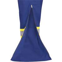 7706 Combinaison ignifuge FR-Tech avec fermetures &agrave; glissi&egrave;re aux jambes, Taille 36, Bleu royal, 9,7 cal/cm² Consource