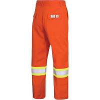 7763 FR-Tech&reg; 88/12 Arc Rated High-Visibility Safety Pants, 30, x 30, High Visibility Orange, 9.7 cal/cm² Consource