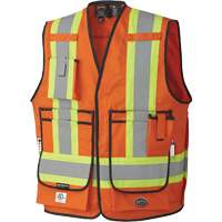 7732 Veste d'arpenteur ignifuge et r&eacute;sistant aux arcs &eacute;lectriques FR-Tech, Petit, Orange haute visibilit&eacute;, 9,7 cal/cm² Consource