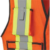 7732 Veste d'arpenteur ignifuge et r&eacute;sistant aux arcs &eacute;lectriques FR-Tech, Petit, Orange haute visibilit&eacute;, 9,7 cal/cm² Consource