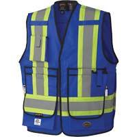 7733 Veste d'arpenteur ignifuge et r&eacute;sistant aux arcs &eacute;lectriques FR-Tech, Petit, Bleu royal, 9,7 cal/cm² Consource