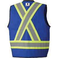 7733 Veste d'arpenteur ignifuge et r&eacute;sistant aux arcs &eacute;lectriques FR-Tech, Petit, Bleu royal, 9,7 cal/cm² Consource