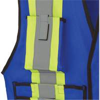 7733 Veste d'arpenteur ignifuge et r&eacute;sistant aux arcs &eacute;lectriques FR-Tech, Petit, Bleu royal, 9,7 cal/cm² Consource