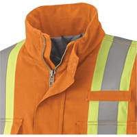 5533 Manteau de s&eacute;curit&eacute; ignifuge, Petit, Orange haute visibilit&eacute;, 58 cal/cm² Consource