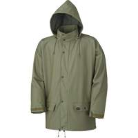 D7000 Stretch Rain Jacket, Polyurethane, X-Small, Green Consource