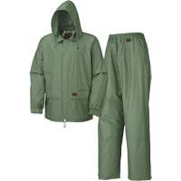 583 Rain Suit, Polyester/PVC, Small, Green Consource