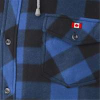 415SS Chemise &agrave; capuche matelass&eacute;e, Hommes, Petit, Multicolore Consource