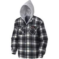415BG Chemise &agrave; capuche matelass&eacute;e, Hommes, T-petit, Multicolore Consource