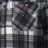 415BG Chemise &agrave; capuche matelass&eacute;e, Hommes, T-petit, Multicolore Consource