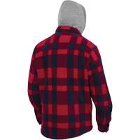 415RB Chemise &agrave; capuche matelass&eacute;e, Hommes, Petit, Multicolore Consource