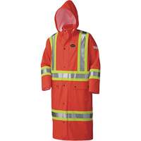 5896 Manteau long imperm&eacute;able et ignifuge, Petit, Orange haute visibilit&eacute; Consource