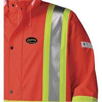 5896 Manteau long imperm&eacute;able et ignifuge, Petit, Orange haute visibilit&eacute; Consource