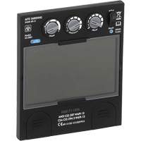 Filtre dobscurcissement automatique large &agrave; intensit&eacute; variable Advantage Plus, 5-1/4" la x 4-1/2" h Champ de vision, Pour utilisation avec S26200 Consource
