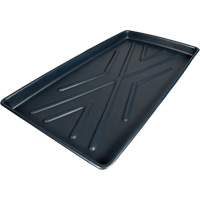 Single-Tray Ultra-Rack Containment Tray&reg;, 44" L x 23.5" W x 2.8" H, 8 US gal. Spill Capacity Consource