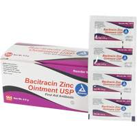 Tampons de premiers soins au bacitracin et zinc Efcom Limited, Onguent, Antibiotique Consource