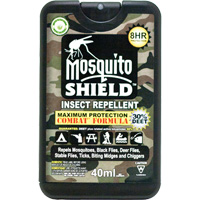 Insectifuge de format poche Mosquito Shield, DEET &agrave; 30 %, Vaporisateur, 40 ml Consource