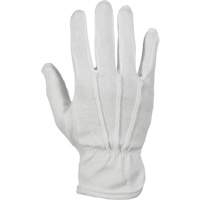 Classic Inspectors Parade Gloves, Cotton/Nylon, Unhemmed Cuff, 7/Small Consource