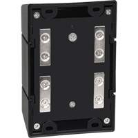 Magnetic Wall Mount Barrier with Magnetic Tape, Plastic, Magnetic Mount, 15', Black and Yellow Tape Consource
