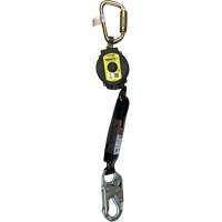 Miller TurboLite+ Personal Fall Limiter, 11', Web, Stationary Consource