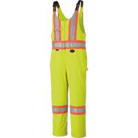 6616T High-Visibility Heavy-Duty Overalls, Poly-Cotton, 40 (Tall), High Visibility Lime-Yellow Consource
