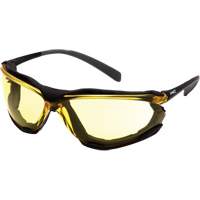 Proximity&reg; Safety Glasses, Amber Lens, Anti-Fog, ANSI Z87+/Meets/Exceeds CSA Z94.3 Consource