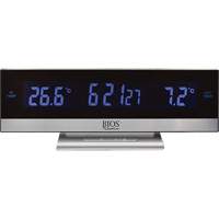 Indoor/Outdoor Thermometer with Alarm, Non-Contact, Digital, -22-140°F (-30-60°C) Consource