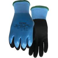 Gants hydrofuges Stealth Black Ops, Taille Petit, Calibre 15, Rev&ecirc;tement Latex de caoutchouc, Enveloppe en Fibre de verre/Polyester, ASTM ANSI niveau A4 Consource