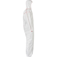 SFR Coveralls with Hood, Medium, White, Tyvek&reg; 400 Consource